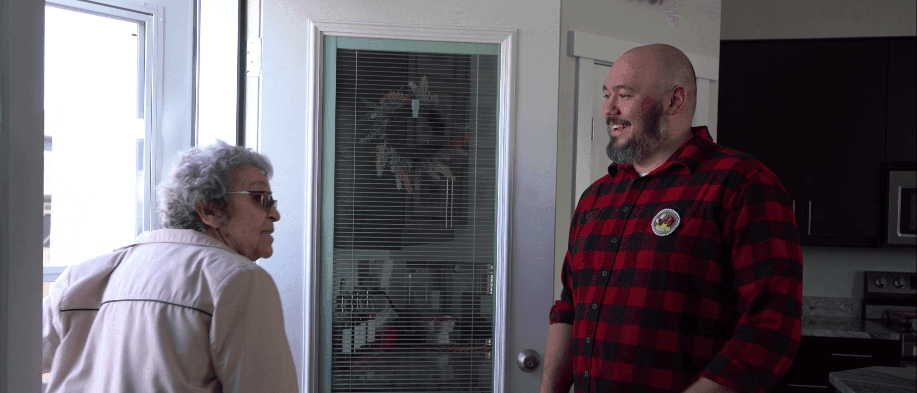 Herriet and Samson Greeting in Southern Michif